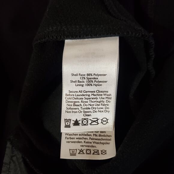 Eddie Bauer Womens Alpenglow Fleece Lined Stretch Ski Pants XL Black Snow NWOT - Picture 11 of 15